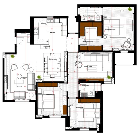 Alex West Apartment, Alexandria
