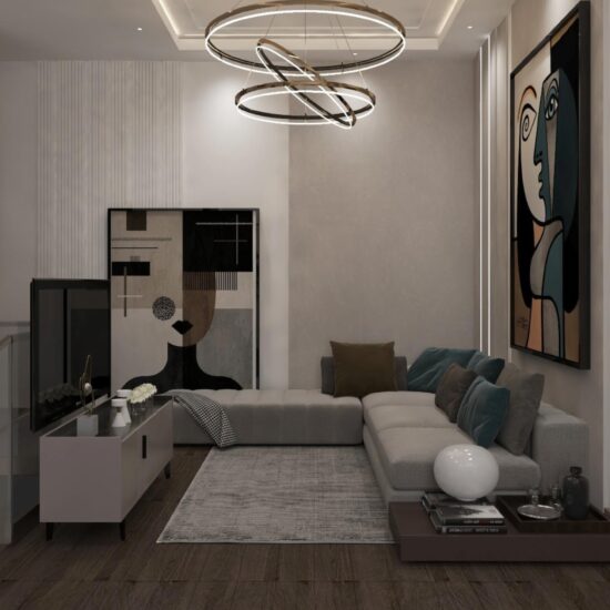 Hyde Park Duplex, 5th Settlement - Living room