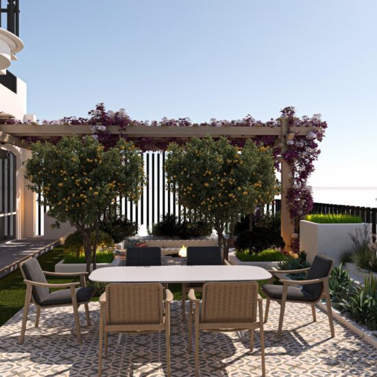 la vista el patio 5 east GROUND FLOOR Garden
